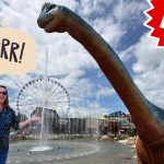 Discover the NEW Jurassic Adventure Dinosaur Fountain Show at The Island in Pigeon Forge!
