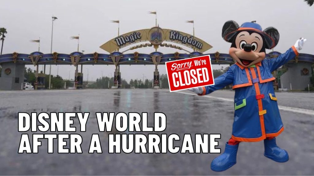 What Walt Disney World Is Like After a Hurricane (Ian)!